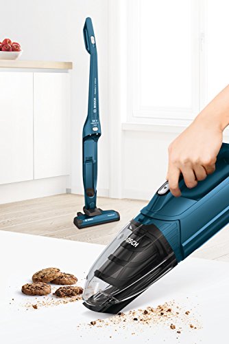 Bosch BBH21830L Readyy 2-in-1 Aspirador sin cable y de mano, batería de 18 V, color azul metalizado