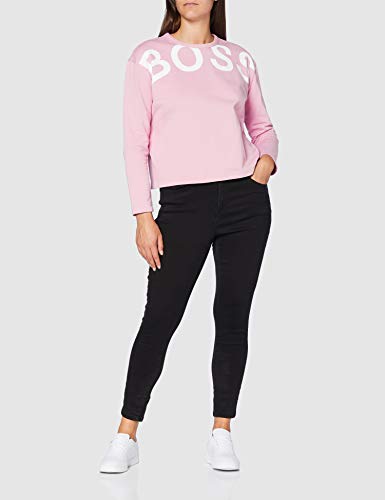 BOSS Tafleur Sudadera, Light/Pastel Purple (530), XS para Mujer