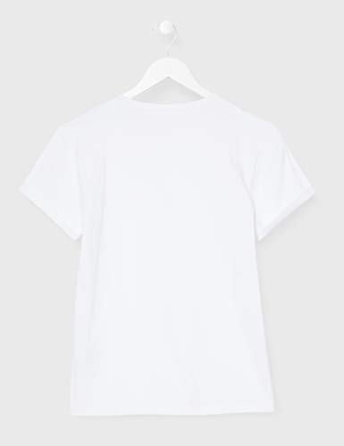 BOSS Tesolid1 Camiseta, Blanco (100), XS para Mujer