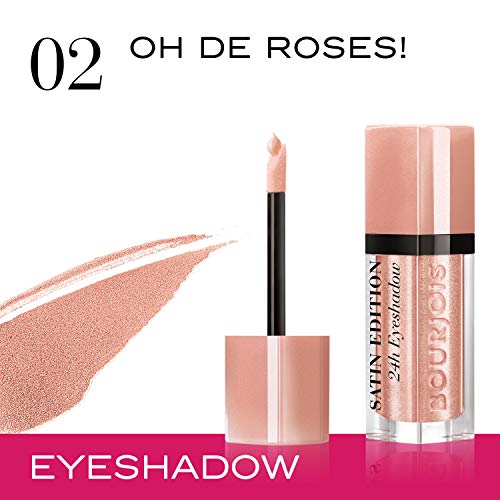 Bourjois Satin Edition Sombra de Ojos Líquida Tono 2 Oh de roses! - 28 gr