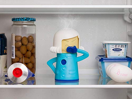BSGP 1 Paquete de Limpiador de frigorífico Cold Mama para refrigerador, refrigerador y congelador, con Aroma a Jirafa (mamá), Solo Tienes Que añadir bicarbonato de Sodio (Azul mamá)