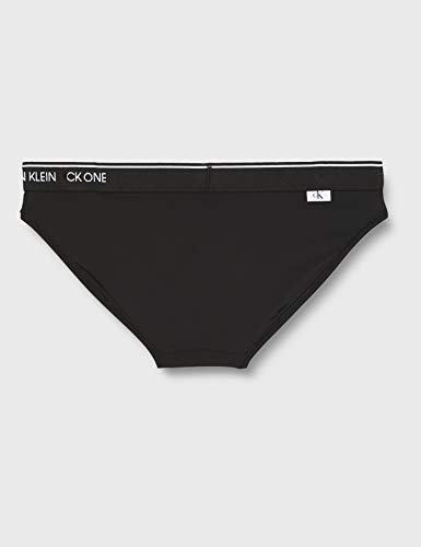 Calvin Klein Braguita de Bikini, Negro (Black 001), (Talla del Fabricante: Small) para Mujer