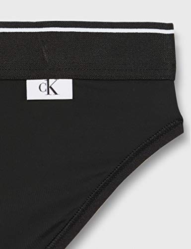 Calvin Klein Braguita de Bikini, Negro (Black 001), (Talla del Fabricante: Small) para Mujer