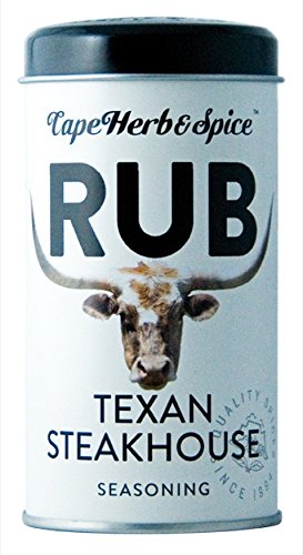 Cape Herb - RUB Texan Steckhouse 100g Cape Herb & Spice de Sudáfrica