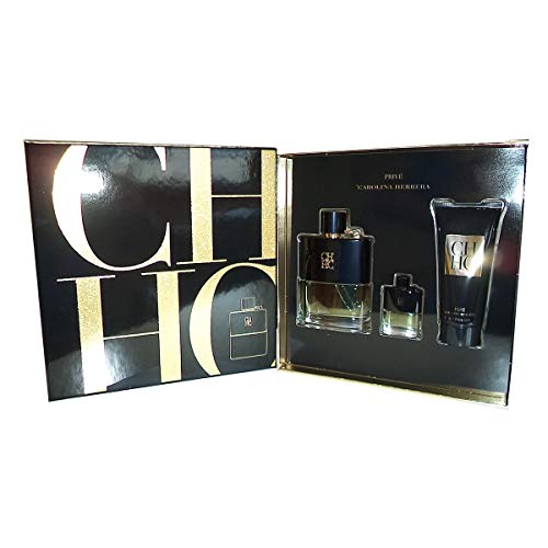 Carolina Herrera Ch Men Privé Lote 3 Pz 1 Unidad 500 g