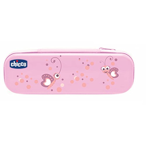 Chicco 7533100000, Set Rosa Cepillo Y Pasta Con Flúor 6m+, Rosa, Tamaño Único, Pack de 1