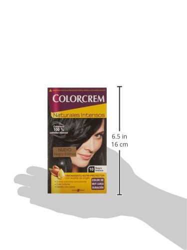 COLORCREM tinte negro intenso Nº 10 caja 1 ud