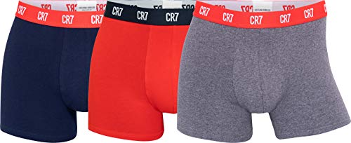 CR7 - Calzoncillos para hombre (3 unidades), diseño de Cristiano Ronaldo