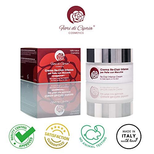 Crema Despigmentante Antimanchas Facial - Blanqueadora Eficaz en Manchas Oscuras por Sobreproducción de Melanina. Con Protector Solar UVA-UVB y Acido Hialuronico. Para Pieles Sensibles - 200ml