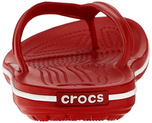 Crocs Crocband Flip, Chanclas Unisex-Adult, Red, 38/39 EU