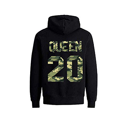 Daisy for U King Queen Couple Set Sudadera con Capucha