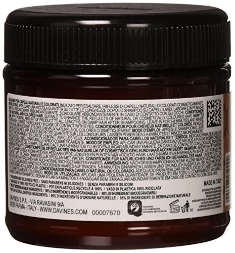 Davines Acondicionador Copper, 250 ml, Pack de 1