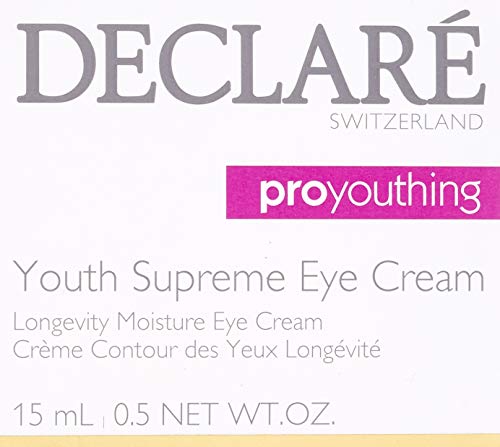 Declaré Pro Youthing femme/mujeres, Juventud Suprema de ojos Crema, 1er Pack (1 x 15 g)