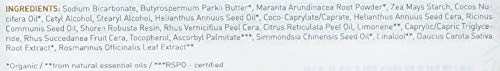 Desodorante natural Ben&Anna de soda, 100% sin aluminio, sin crueldad, vegano, certificado NATRUE, con manteca de karité orgánica y bicarbonato de sodio, fabricado en Alemania, mandarina india, 60 g