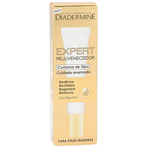 Diadermine - Contorno de Ojos Expert Rejuvenecedor, Pieles Maduras, 15 ml