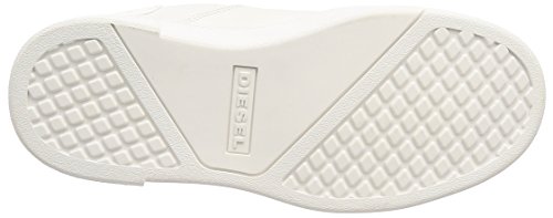 Diesel Women's S-Clever Low W-Sneakers White, 8 M US