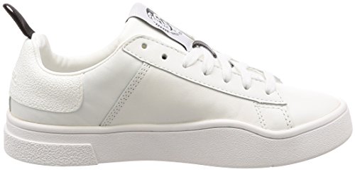 Diesel Women's S-Clever Low W-Sneakers White, 8 M US