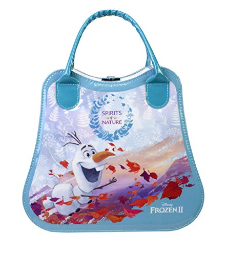 Disney Princess Frozen II Wonderland Weekender - Neceser Frozen II, Set de Maquillaje para Niñas - Maquillaje Frozen - Selección de Productos Seguros en un Maletín de Maquillaje Multicolor