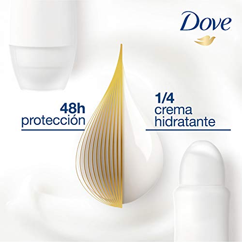 Dove Desodorante Roll On Invisible 50ml- Pack de 6
