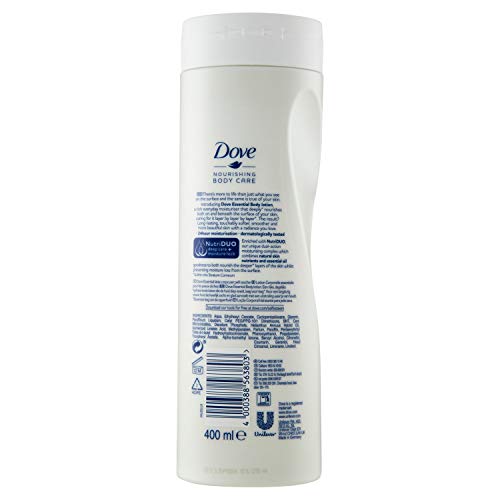 Dove Essential Nourishment Leche Corporal Piel Seca - 400 ml