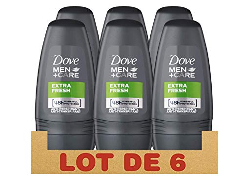 Dove - Men+care extra fresh, desodorante extrafesco, 6 - pack (6 x 50 ml)