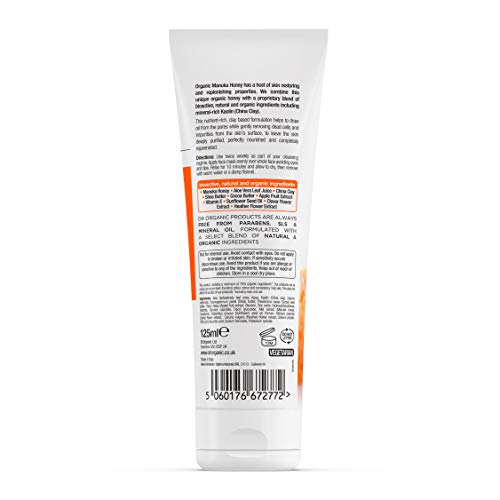 Dr. Organic Mascarilla Facial Miel De Manuka 125 ml