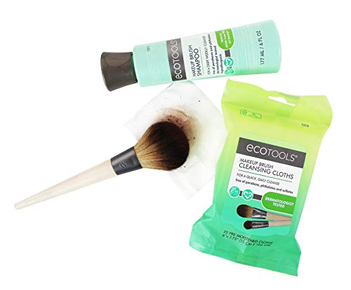 EcoTools® - Brocha para base de maquillaje, ideal para perfeccionar la piel