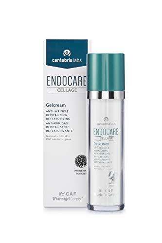 Endocare Cellage Gelcream - Crema Antiarrugas, Antiedad, Redensificante, Retexturizante, en Textura Gel, Ligera y Fluida, para Todo Tipo de Pieles, 50ml