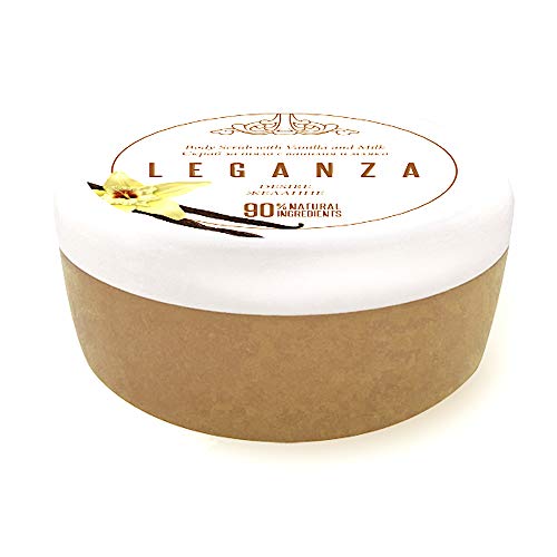 Exfoliante Corporal con Vainilla y Leche, Leganza Deseo