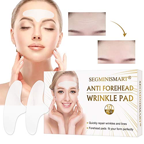 Facial Patches, Parches Faciales Antiarrugas, Parches Antiarrugas, Anti-Arrugas Parches, Antiarrugas Frente para hombres y mujeres, elimina las arrugas de cejas,10 PCS