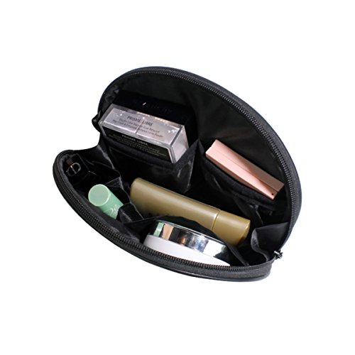 FANTAZIO maquillaje cremallera bolsa bandera americana bolso organizador