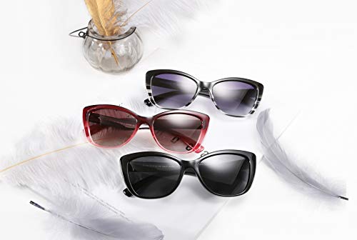 FEISDY Vintage Polarizados Gafas de sol Para Mujer UV400 Proteger Cat Eye Gafas de Sol B2451