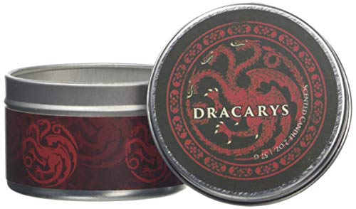 Game of Thrones: House Targaryen Scented Candle: Small, Clove (Scented Tin Candle Sm Clover)