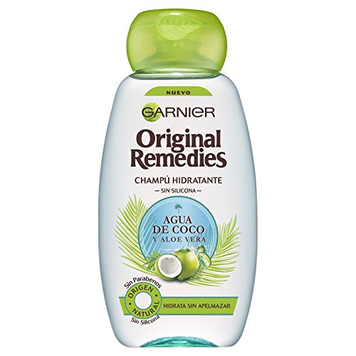 Garnier Original Remedies Champú Agua de Coco y Aloe Vera 250 ml