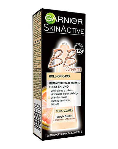 Garnier Skin Active BB Cream Clásica Perfeccionador Prodigioso para Pieles Normales, Tono Medio SPF15 con Vitamina C - 50 ml + Garnier Skin Active BB Crema Anti-Imperfecciones, Tono Claro - 7 ml