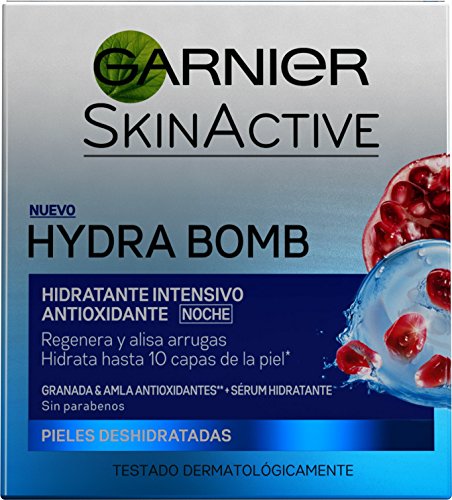 Garnier Skin Active Hydrabomb, Crema Hidratante De Noche - 50ml