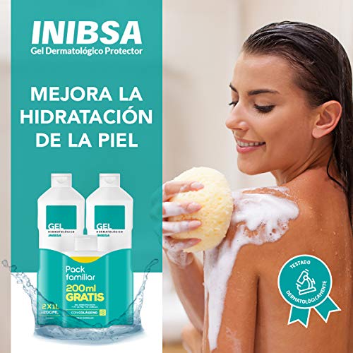 Geles Inibsa 2 Geles Dermatológicos 1000 ml + Champú 200 ml - 1 Pack