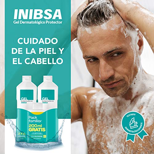 Geles Inibsa 2 Geles Dermatológicos 1000 ml + Champú 200 ml - 1 Pack