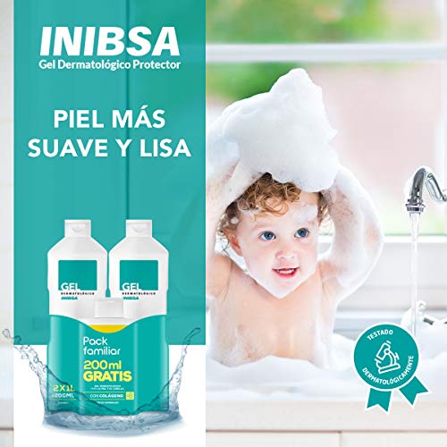 Geles Inibsa 2 Geles Dermatológicos 1000 ml + Champú 200 ml - 1 Pack