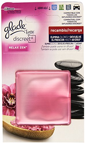 Glade By Brise - Discreet Relax Zen - Recambio para difusores Discreet - 1 unidad