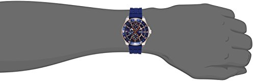 Guess Reloj analogico para Hombre de Cuarzo con Correa en Caucho W0798G2