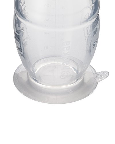 Haakaa Breastpump Manual Breast Pump with Suction Base 100% Food Grade Silicone BPA PVC and Phthalate Free (4oz/100ml)