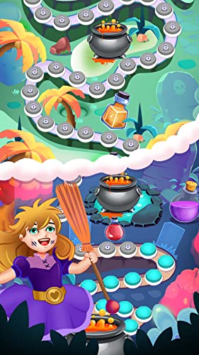 Halloween Magic Go with witchcraft match 3 saga 2016 : new free potion bubble mania blast classic puzzle