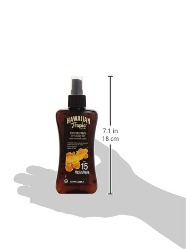 Hawaiian Tropic - Protective Dry Oil Spray - Aceite bronceador - 200 ml