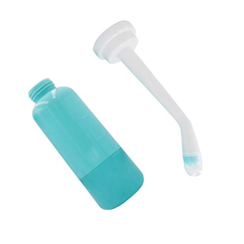 Healifty Sistema de Limpieza Vaginal Reutilizable con Limpiador Vaginal a Escala Ducha Vaginal para Mujeres Suministros para El Cuidado de La Higiene Personal Irrigador de Partes Privadas (500 Ml)