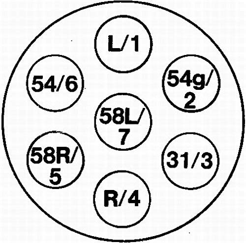 HELLA 8JB 001 941-001 Enchufe