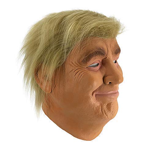 Hengyutoy Mask Máscara de Cabeza Humana de Fiesta de Traje Halloween de Donald Trump