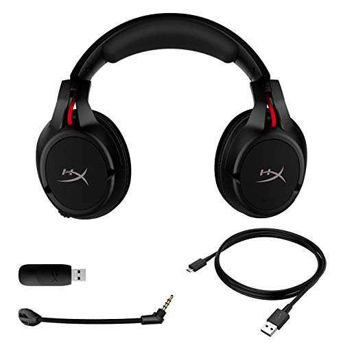 HyperX HX-HSCF-BK Cloud Flight - Cascos de Gaming inalámbricos compatibles con PC, PS4 y PS4 Pro, Negro