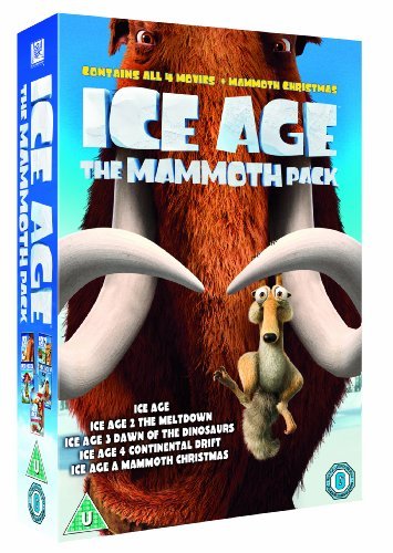 Ice Age 1-4 plus Mammoth Christmas: The Mammoth Collection [DVD] [2002] by Ray Romano