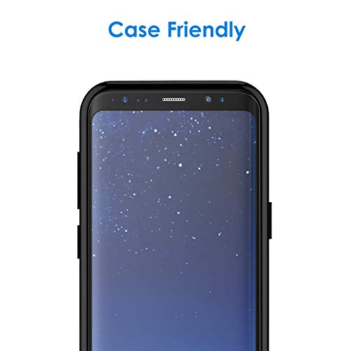 JETech Protector de Pantalla Compatible Samsung Galaxy S8 Plus S8+ (NO para S8), Alta Definición TPU, Compatible con Funda, 2 Unidades